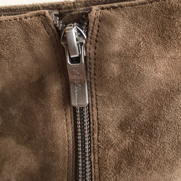 BCBGeneration  suede leather heeled boots Sz 9 - Picture 6 of 8